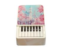Swifti Piano Calendar 2025, Playable Piano Desk Calendar With 32 Music Scores, Small Piano Music Calendar With Light For Room Decor