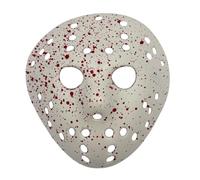 SwiftPick Home Halloween Jason Hockey Mask, Adult Fancy Dress Costume Mask, White