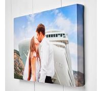 SwiftprintUK Personalised Canvas Photo Print 31x21cm - Custom Photo on Canvas - Upload Your Picture - Wall Art Gift for Home, Birthday, Anniversary, Wedding