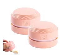 Swiftvac - Smart Vacuum Cleaner, Swiftvac 3 In 1 Robot Vacuum, 360° Rotating Suction, Quiet Operation, For Car, Office, Home (Pink*2pcs)