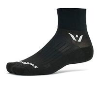 Swiftwick- ASPIRE TWO Running & Cycling Socks, Lightweight, Compression Fit