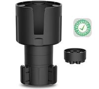 Swigzy Car Cup Holder Expander Adapter (Long Base Version) - Fits Hydro Flask, Yeti, Nalgene, Large 32/40 oz. Bottles & Big Drinks