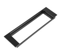 Swiixxer 1 Din Car Stereo Radio Fascia Panel Plate Frame Adapter for A4 B6 2000-2006 Car Interior Trim