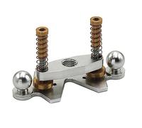 Swiixxer 1 PCS Precision Router Base Sound Hole Circular Hole Tool Guitar Luthier Tool Guitar Sound Hole Tool Milling Base (A)