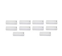 Swiixxer 10 Pack of White Replacement Battery Cover for Controller Remote