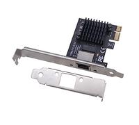 Swiixxer 100/1000M/2.5G RJ45 Network Adapter Wired Network Card RJ45 RTL8125BG Chipset PCIe PCI Express Network Lan Card