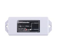 Swiixxer 100Mbps IEEE 802.3Af/At Standard 48V Extender for NVR IP Camera POE Extend 100 Meter for POE Range