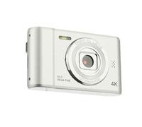 Swiixxer 1080P HD Digital Camera Children Camcorder Camera Compact Mini Cameras for Beginner Photography Selfie Silver