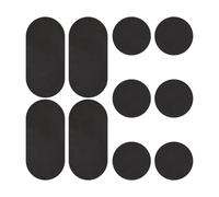 Swiixxer 10Pack Bass Drum Patch,Pedal Patches and Drum Pads, Water Weather and Strong Adhesive Drum Accessories
