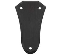 Swiixxer 1Pc Acoustic Guitar Ebony Wood Truss Rod Cover Plate Guitar Parts New