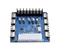 Swiixxer 20 Pin/24 Pin ATX Power Supply Breakout Board 5V/2A USB Charging Desktop Chassis Power Supply Adapter Board,A 1 Piece