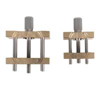 Swiixxer 2Pcs Brass Watch Movement Holder Fixed Base Multi Function for Watchmaker Watch Clamp Watches Repair Tools