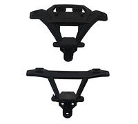 Swiixxer 2Pcs Front & Rear Bumper SJ05/06 for Xinlehong Q901 Q902 Q903 9130 9136 9137 1/16 RC Car Spare Parts Accessories