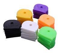 Swiixxer 30 PACK Coloured KEY TOP COVERS/Caps/Tags/ID Markers Mixed Toppers