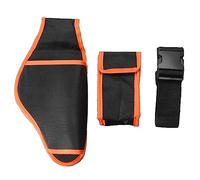 Swiixxer 3Piece Tool Purse Set Garden Scissors Electric Pruning Shears Purse Gardening Electric Scissors Portable Purse Orange+Black