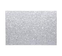 Swiixxer 3Ply PVC with Bass Guitar Pickguard Material Sheet DIY Untrimmed 16.9X11.4X0.09 In, Pearl White