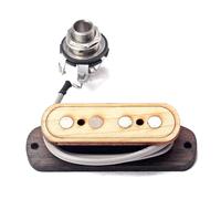 Swiixxer 4 String Guitar Pickup Single Coil Pickup with 6.35mm Jack for Electric Box Guitar Replacement