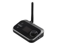 Swiixxer 5.3 Bluetooth Adapter 3in1 Bluetooth Transmitter Receiver for Music Streaming Sound System Home Stereo TV Speaker PC