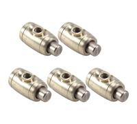 Swiixxer 5 Pcs of Set Trombone Spit Valve Water Key Accessory for Trumpet Lovers
