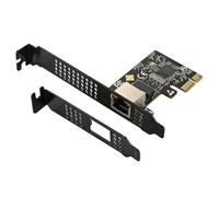Swiixxer 5G PCI-E to RJ45 Network Card RTL8126 Chip Gigabit Ethernet PCI Express Network Card 5000Mbps 1Gbps/5Gbps