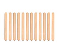 Swiixxer 6 Pairs Wood Claves Musical Percussion Instrument Rhythm Sticks Percussion Rhythm Sticks Children Musical Toy