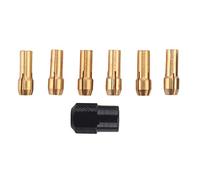 Swiixxer 7Pcs for Brass Collet 1.0/1.6/2.0/2.4/3.0/3.2 +for Check M8X0.75