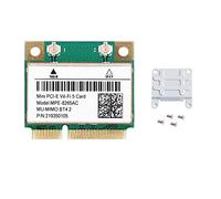 Swiixxer -8265AC Wireless Half Mini PCI-E Wifi Card 1200Mbps Wlan Network Card Wifi 5 Dual Band 802.11AC 2.4Ghz 5Ghz Network Card