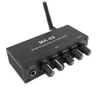 Swiixxer -88 6.5mm Microphone Reverb Effect Bluetooth Coaxial Decoder Stereo Preamplifier Audio Amplifier Mixing Board Easy Install