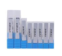 Swiixxer 8Pcs 2-12mm Carbide End Mill 4 Flutes End Mill Set Milling Cutter Tool Kit CNC Carbide Milling Cutter Spiral Router Bits