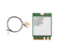 Swiixxer AX210NGW WiFi Card+Antenna WIFI 6E Bluetooth 5.2 2.4Ghz 5Ghz 3000Mbps M.2 Wireless Adapter 802.11Ax Network Card