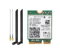 Swiixxer AX211NGW WiFi 6E Tri Band 2.4G/5G/6Ghz Wireless Network Wifi Card Bluetooth 5.3 AX211 M.2 CNVio Wifi Wireless Card