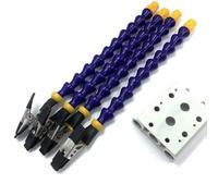 Swiixxer Bench Vise Bench Clamp Soldering Station Universal Arm Flexible Arm Soldering Iron PCB Welding Repair Third-Hand Tool A Easy Install Easy to Use