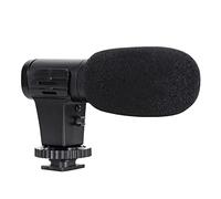 Swiixxer Camera Microphone Video Microphone On-Camera Mini Condenser Record Interview Vlog Mic for Phone DSLR Camera 3.5mm Microphone