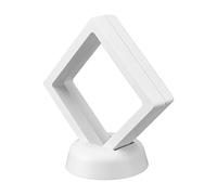 Swiixxer Coin Display Box - Set Of 10 3D Floating Frame Display Holder with Stands for, AA Medallions, Jewelry