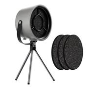 Swiixxer Desktop Range Hoods, Portable Range Hood with 3 Wind Speeds, Portable Range Hood for Cooking, Removable -A