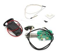 Swiixxer Guitar Equalizer Guitar Pickup Guitar Piezo Pickup Onboard Preamp System for Acoustic Guitar