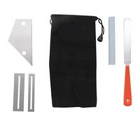 Swiixxer Guitar Fret Crowning File Leveling Tool Grinding Protectors Repair Part Set Guitar Repair Tool Accessories
