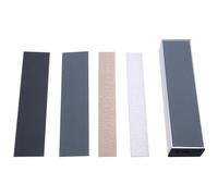 Swiixxer Guitar Fret Leveling Files Bass Guitar Leveler Fret Beam Luthier Supply Guitar Tool Kit with 4 Grit Papers 150mm