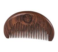 Swiixxer Hair Care Comb Anti-Static Handmade Natural Wood Wooden Carved Sandalwood Combs Pocket Comb Massage Comb Hair Comb