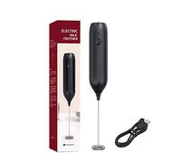 Swiixxer Handheld Electric Milk Frother USB Rechargeable Mini Foam Maker Drink Mixer Whisk Beater for Coffee Latte Matcha