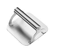 Swiixxer Kitchen Stainless Steel Steak Weight/Bacon Press with Handle, Heavy-Weight Grill Press Commercial Grade Burger
