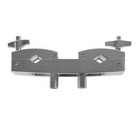 Swiixxer Metal Connecting Clamp Holder Bracket Percussion Drum Set for Cowbell Accessory