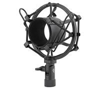 Swiixxer Metal Shockproof Studio Recording Microphone Shock Mount Spider Mic Holder Clip for Broadcast Computer BM800