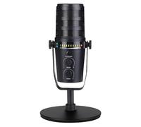 Swiixxer Metal USB/XLR Dynamic Wired Microphone MIC MV7 Microphone for Podcasting Recording Live Streaming Gaming