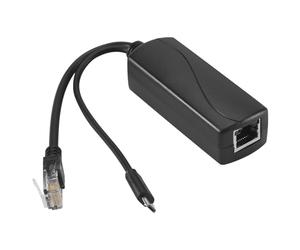 Swiixxer Micro-USB POE Splitter 48V to 5V2A/3A Mini USB Power Supply National Standard with Smart Phone Charging