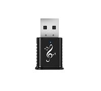 Swiixxer Mini USB Wireless Audio Adapter USB Bluetooth Receiver 5.0 Audio Receiver Stereo System USB 5.0 USB Audio Adapter Wireless Receiver
