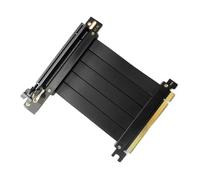 Swiixxer PCI-E 4.0 16X Graphics Card Extension Cable Adapter Board Expansion Port 90 Degree 10CM Cable