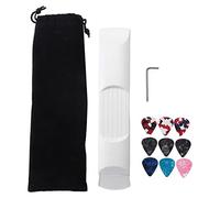 Swiixxer Pocket Guitar Practice Neck, Guitar Trainer 6 Fret Portable Guitar Chord Practice Tool for Beginner