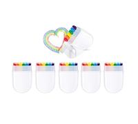 Swiixxer Rainbow Face Paint Pride Face Body Paint Kit Rainbow Makeup Stick for Celebrations Cosplay Birthday Makeup Supplies A