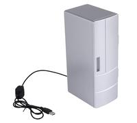 Swiixxer Refrigerator Mini Usb Fridge Freezer Cans Drink Beer Cooler Warmer Travel Refrigerator Icebox Car Office Use Portable